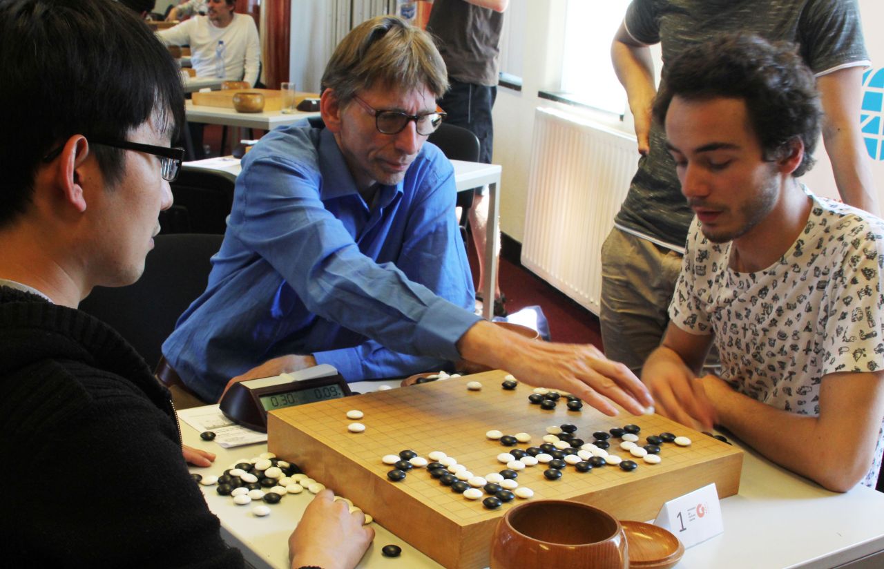 in 2017 Tanguy Le Calvé 6 dan took the trophy after defeating the favourite, Oh Chi-Min 7d